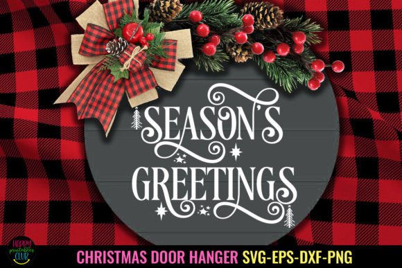 Download Season's Greetings I Christmas Door SVG - Christmas door svg Collection
