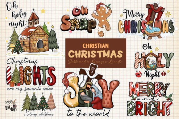 Download Christian Christmas Sublimation Bundle - Christmas sublimation bundle Collection
