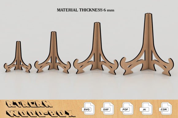 Download 6MM Photo Holder Easel Display Stand 018 - Display Collection