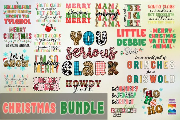 Download Christmas Sublimation Bundle Vol. 2 - Christmas sublimation bundle Collection